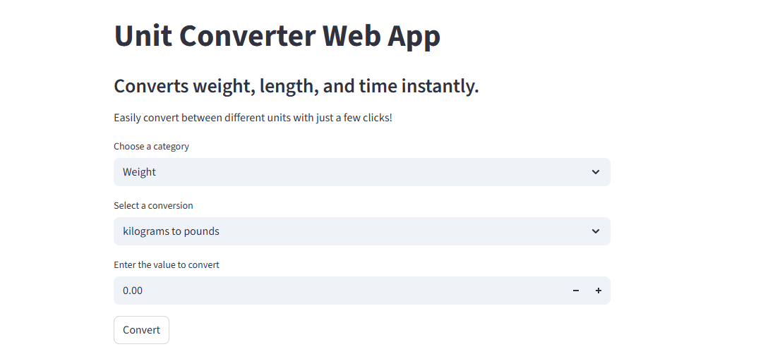 Unit Converter