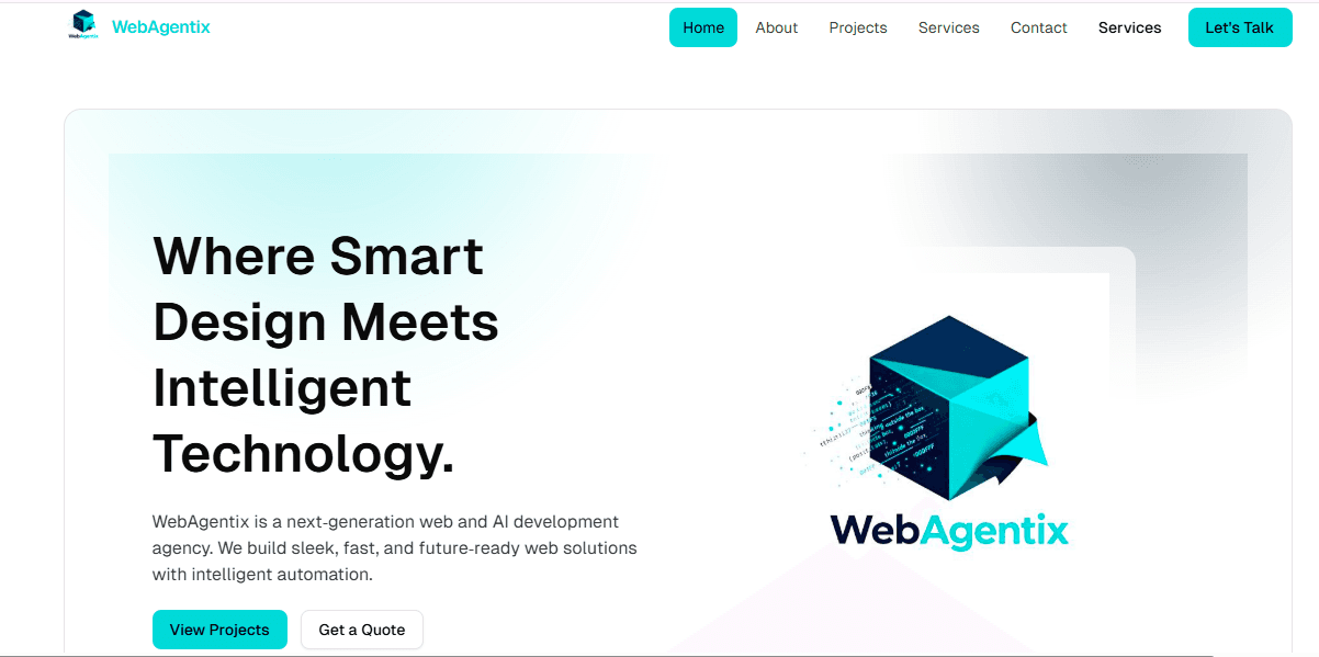 Company Portfolio Website
